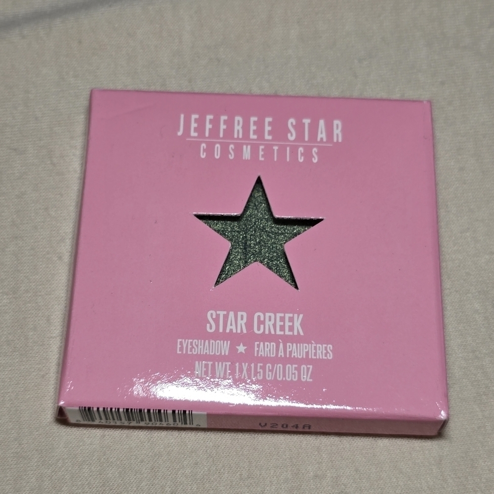 BNIB Jeffree Starr Single Eyeshadow Star Creek Shimmer Smokey Eye Single Pan